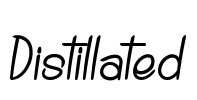 Distillated Font Image
