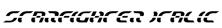 Starfighter Italic Font Image