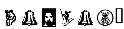 dingies Font Image