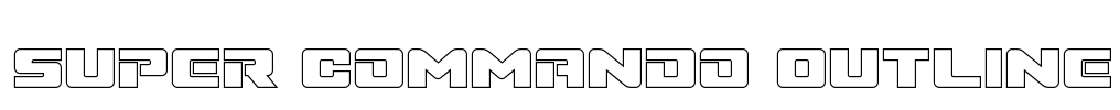 Super Commando Outline