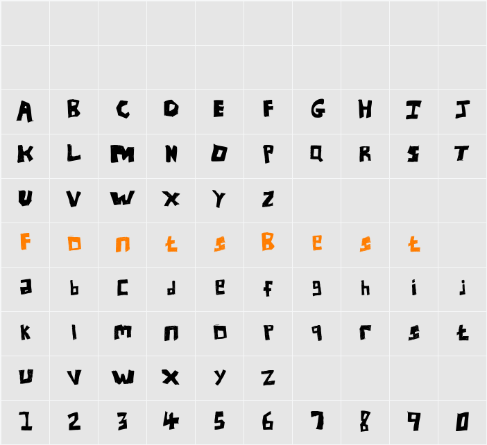 UNLtd Character Map