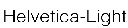 Helvetica-Light