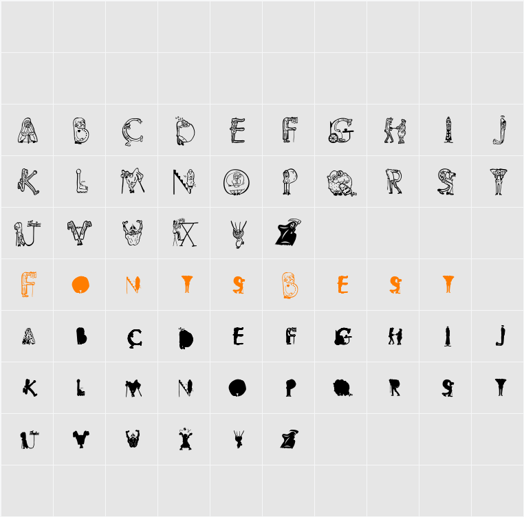 viok Character Map