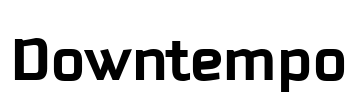 Downtempo Font Image