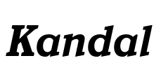 Kandal Font Image