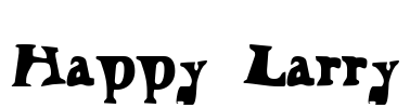 Happy Larry Font Image