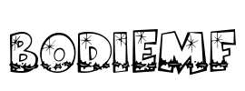 BodieMF Font Image