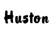 Huston Font Image