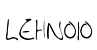 LEHN010 Font Image