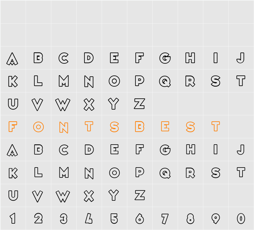 Varieté Casino Character Map