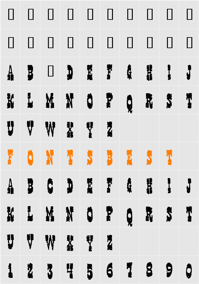Gringo Nights Character Map