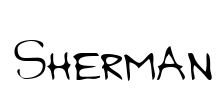 Sherman Font Image