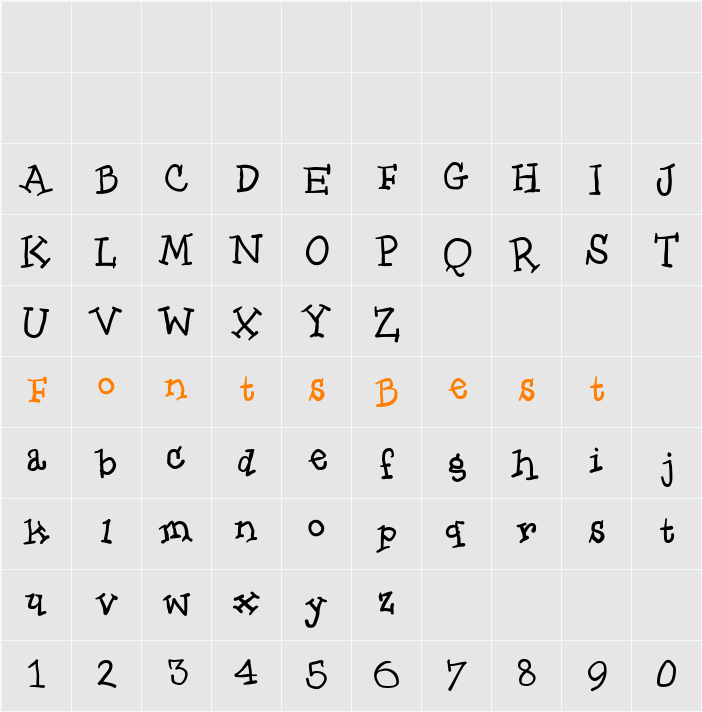 QuickMax Character Map