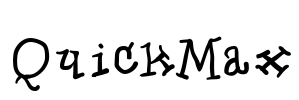 QuickMax Font Image