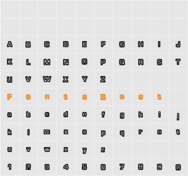 Brain-scan Character Map