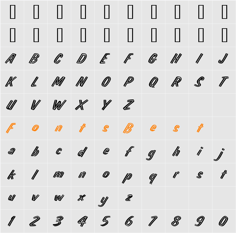 Jest Inline Character Map