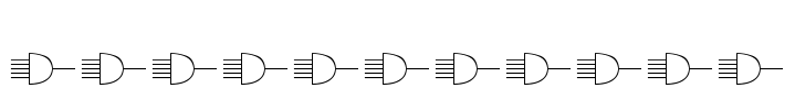 Electronics Font Image