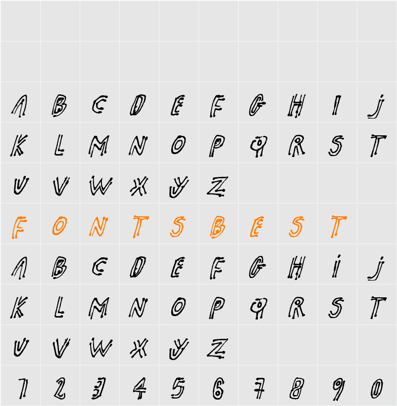 pk shaman Character Map