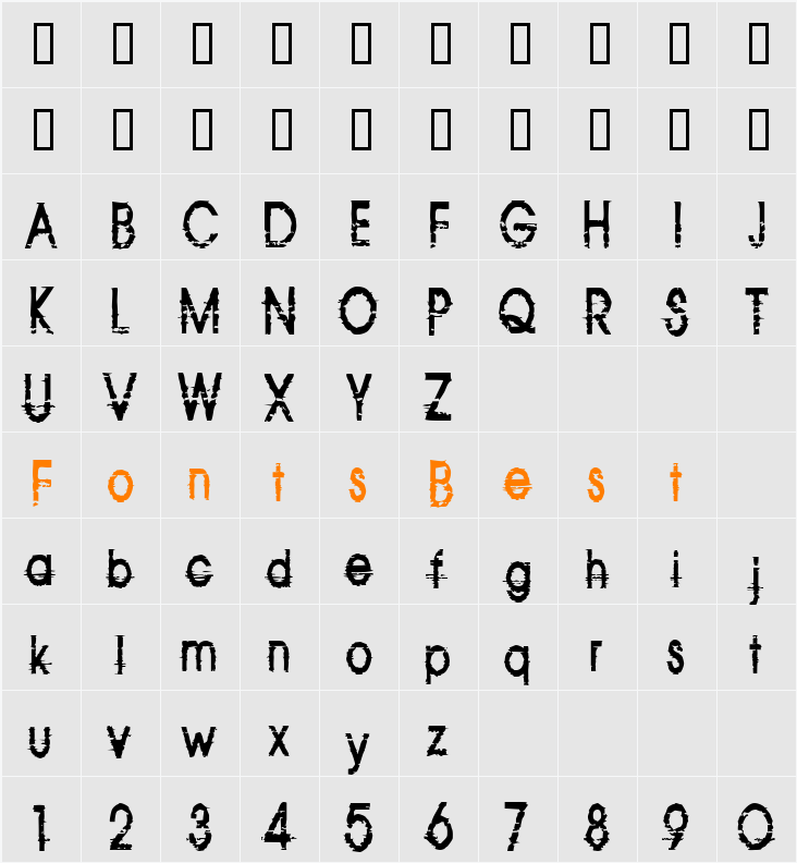 814yzx Character Map