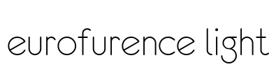 eurofurence light Font Image