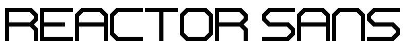 Reactor Sans Font Image
