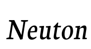Neuton Font Image