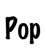 Pop Font Image