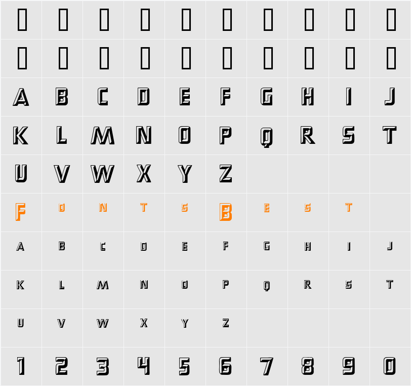 PopUps Character Map