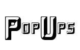 PopUps Font Image