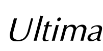 Ultima Font Image