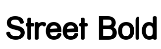 Street Bold Font Image