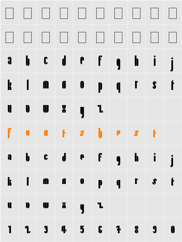 Playing in the Mood Character Map