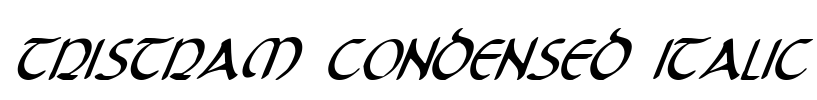 Tristram Condensed Italic