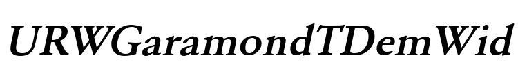 URWGaramondTDemWid