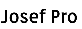 Josef Pro Font Image