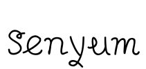 Senyum Font Image