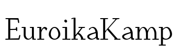 EuroikaKamp Font Image