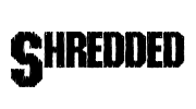 Shredded Font Image