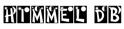 Himmel DB Font Image