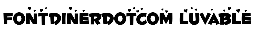 Fontdinerdotcom Luvable