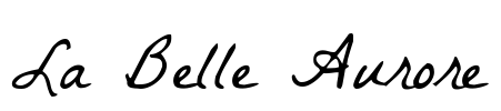 La Belle Aurore Font Image