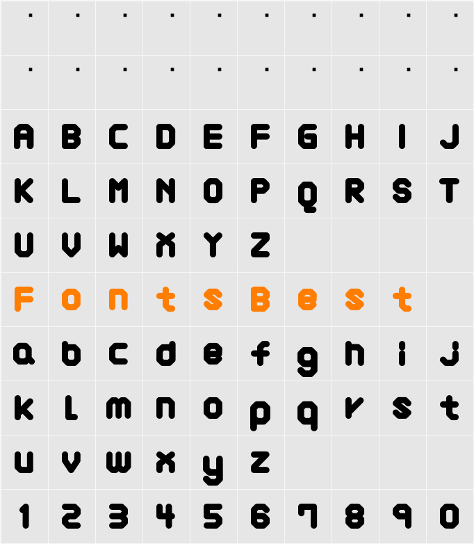 atarax-p Character Map