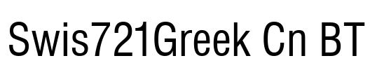 Swis721Greek Cn BT
