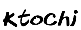 Ktochi Font Image
