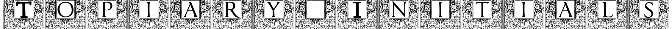 Topiary_Initials