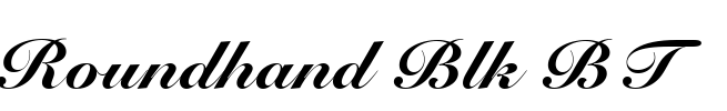 Roundhand Blk BT