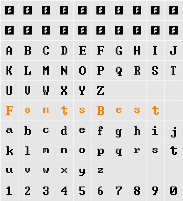 Code Character Map