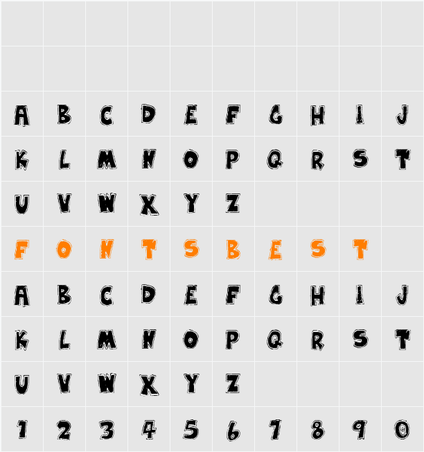 Earwax Wit Character Map