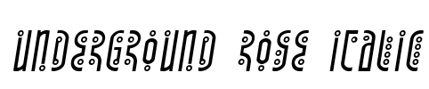 Underground Rose Italic