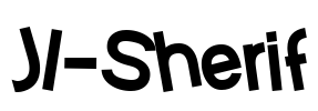 JI-Sherif Font Image